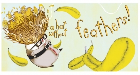 Illustration for Strange Hats unpublished