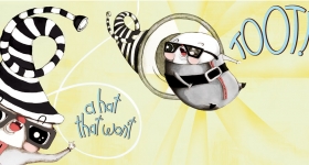 Illustration for Strange Hats unpublished