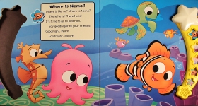 Bedtime for Nemo spread PIL